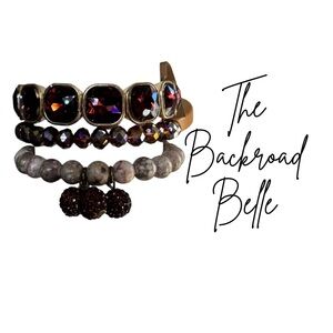 Rich & Golden Plum Bracelet Set